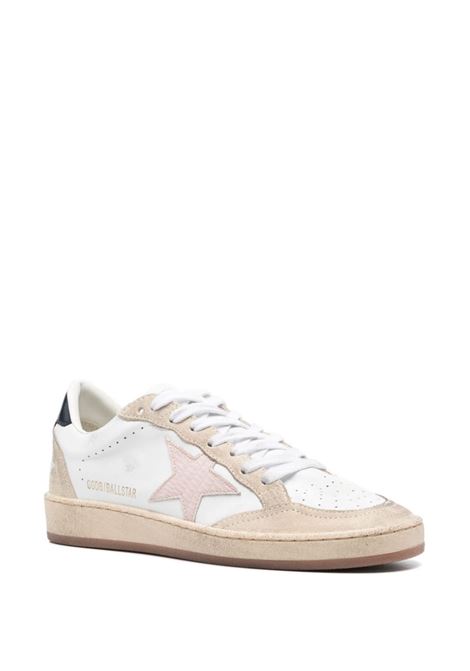 Sneakers ball star in rosa, beige e bianco Golden Goose - donna GOLDEN GOOSE | GWF00117F00612511920